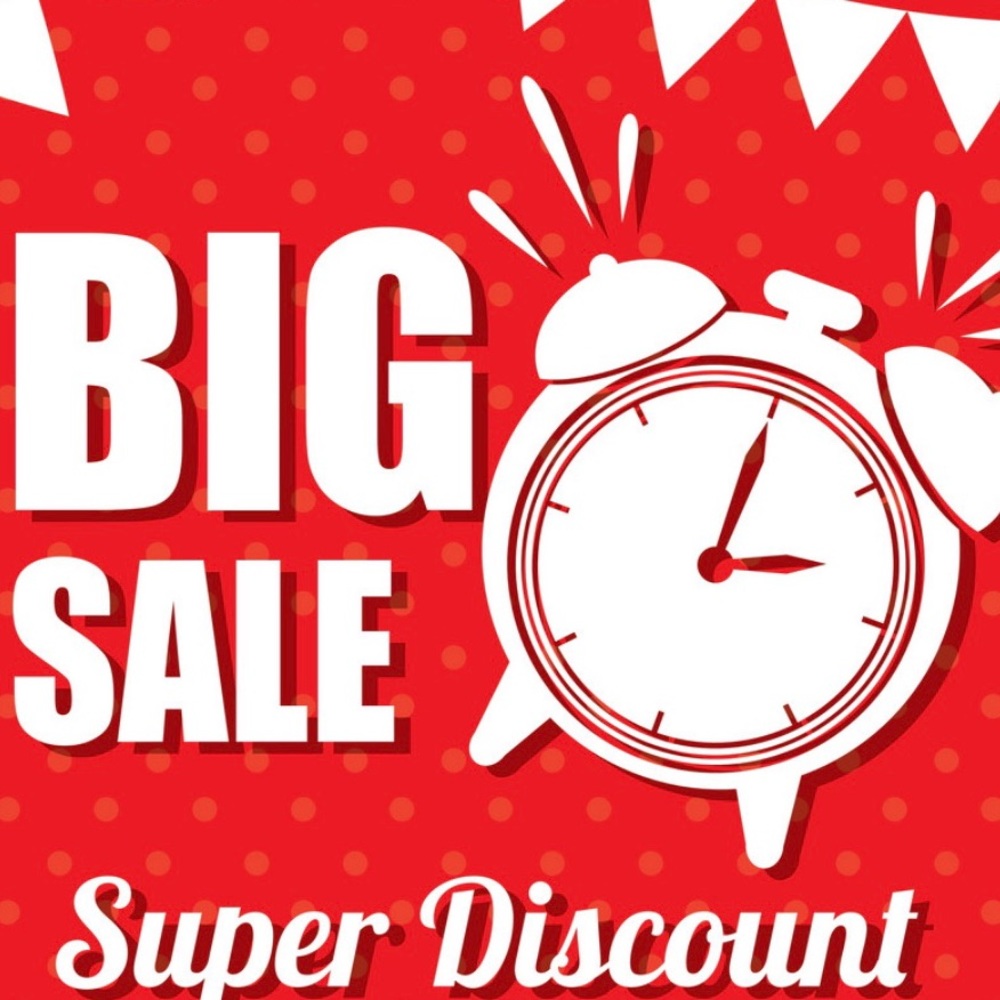 Discounts on everything!!!